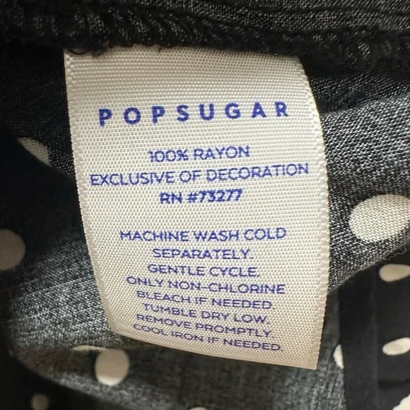 Popsugar Smocked Shoulder Puff Sleeve Blouse - Picture 5 of 5